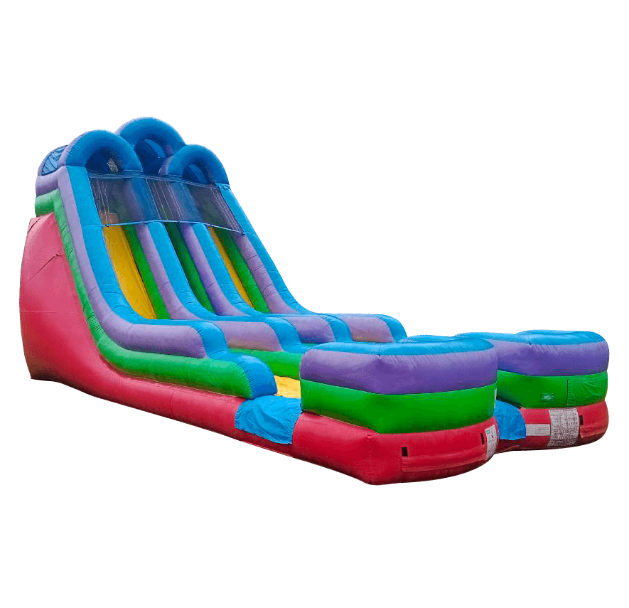 retro rush double lane tall huge waterslide near st augustine florida